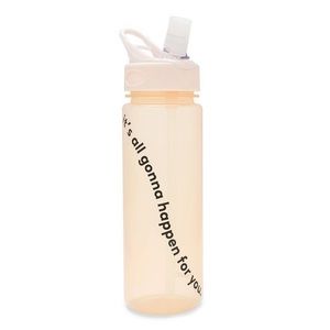 ban.do Work It Out gym Water Bottle Straw, 24 Ounces, Gonna Happen for You NWT